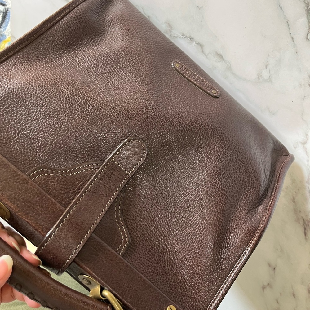 Real leather case bag